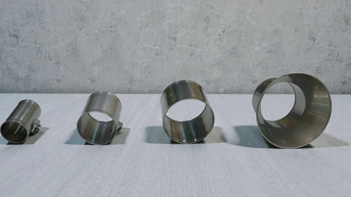 ノズル各種サイズ（斜め）