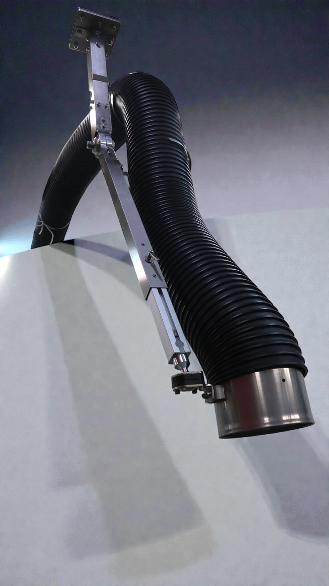 ダクト装着 側面